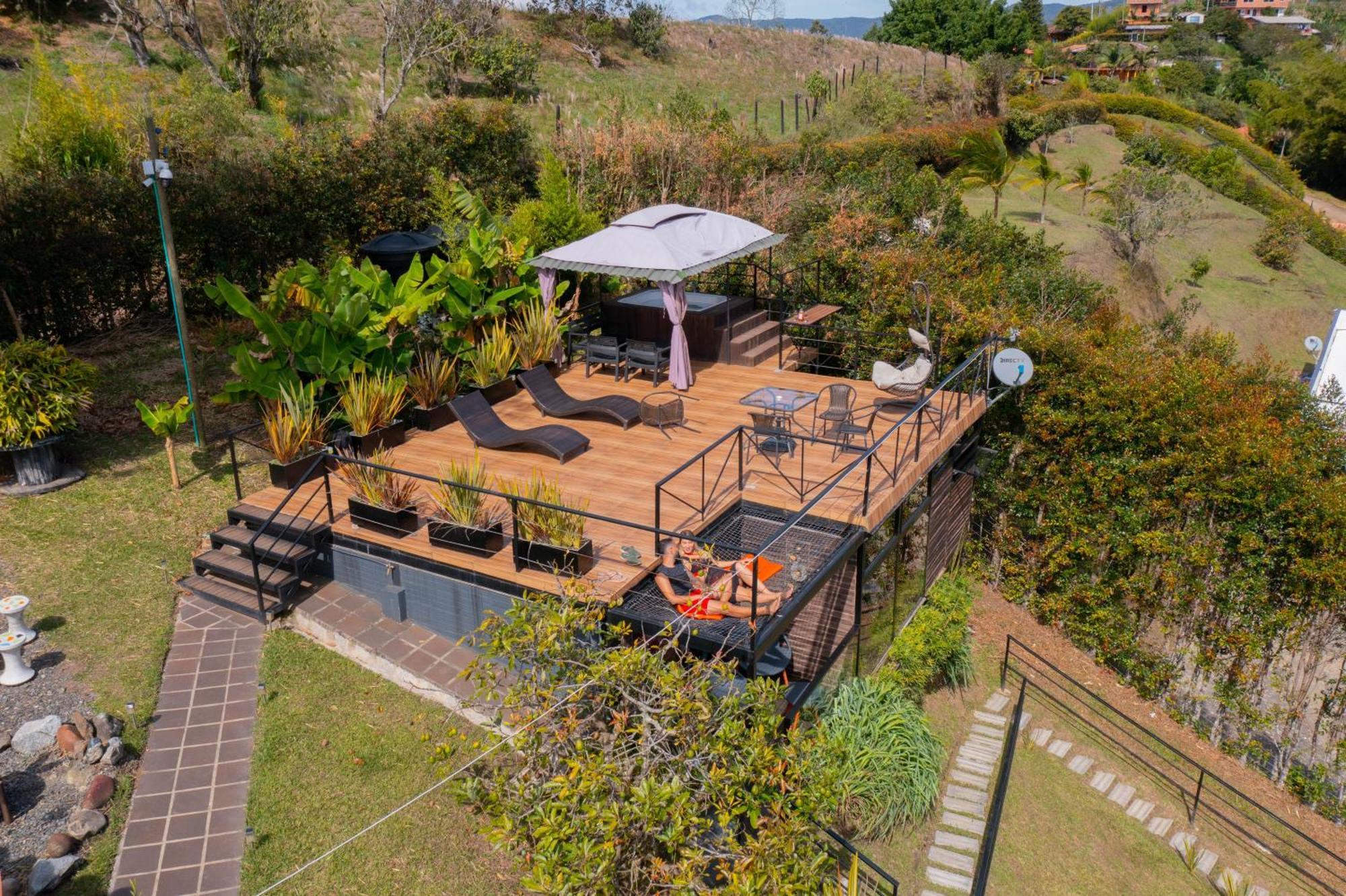 Glamping Montecarlo Cubo De Madera-guatape Campsite *