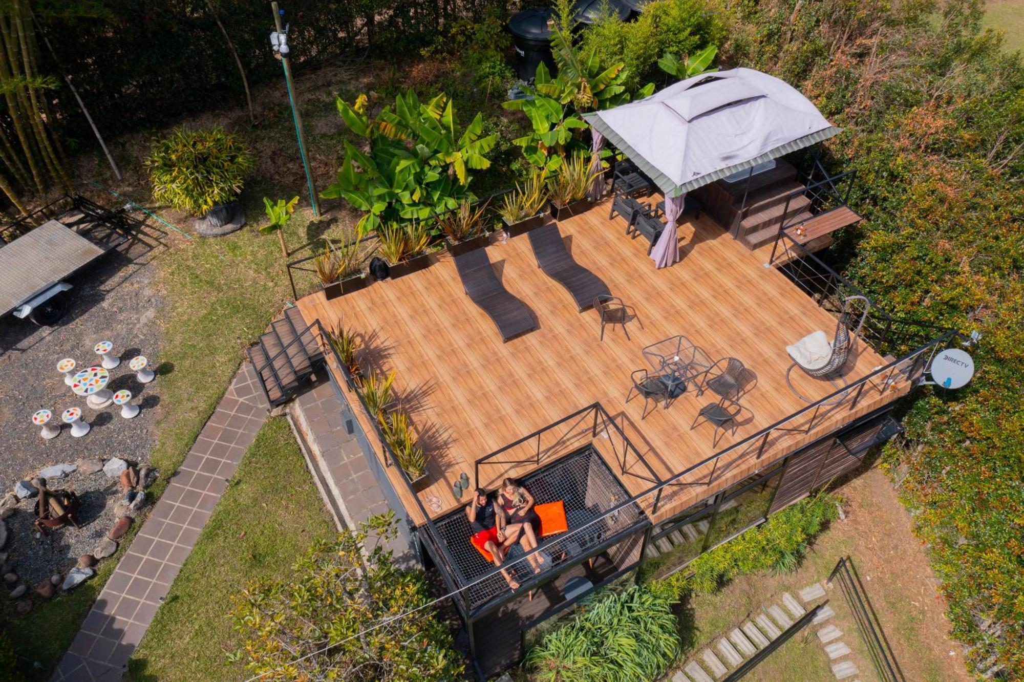 Glamping Montecarlo Cubo De Madera-guatape