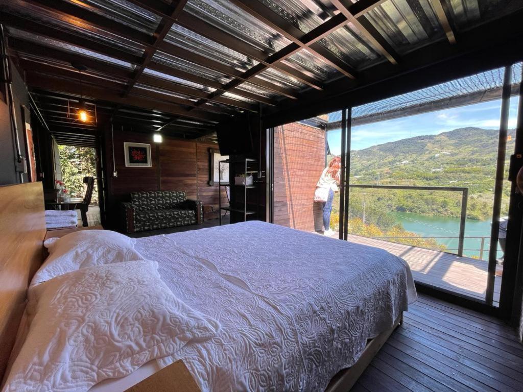 Campsite Glamping Montecarlo Cubo De Madera-guatape *